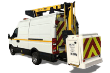 Van Rental Doncaster - 12.5M Cherry Picker 3.5T - Van hire Doncaster